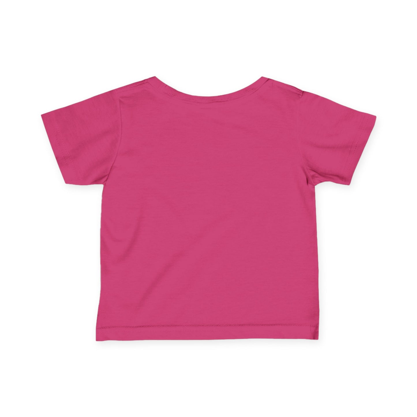 Pink t-shirt on a white background
