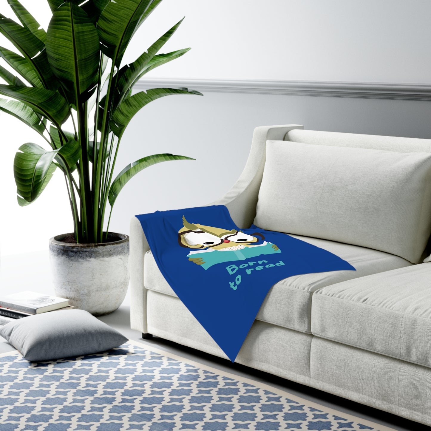 Cozy Baby Blanket, Blue