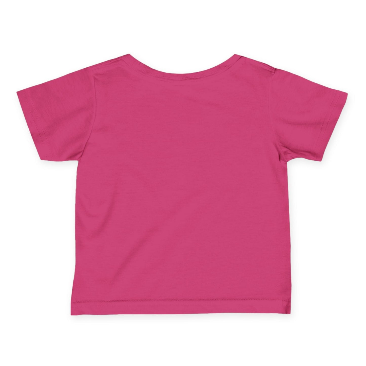 Pink t-shirt on a white background