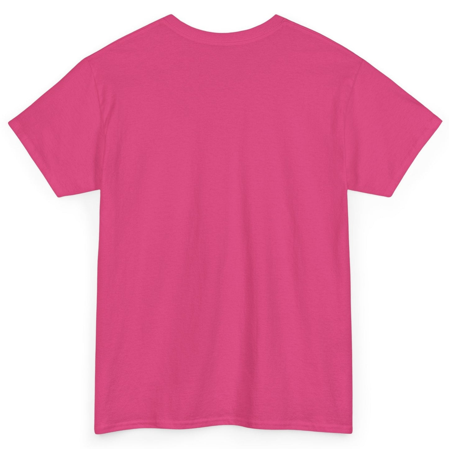 Pink t-shirt on a white background