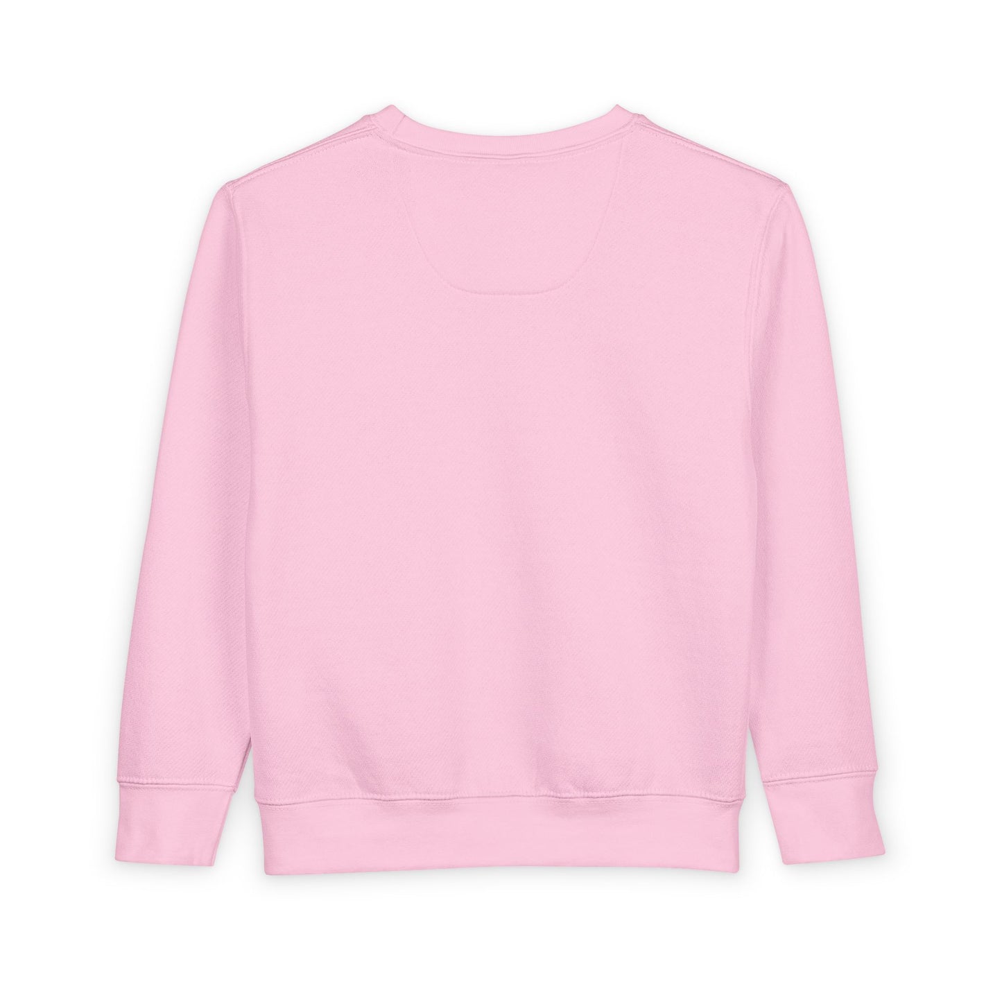 Pink sweatshirt on a white background