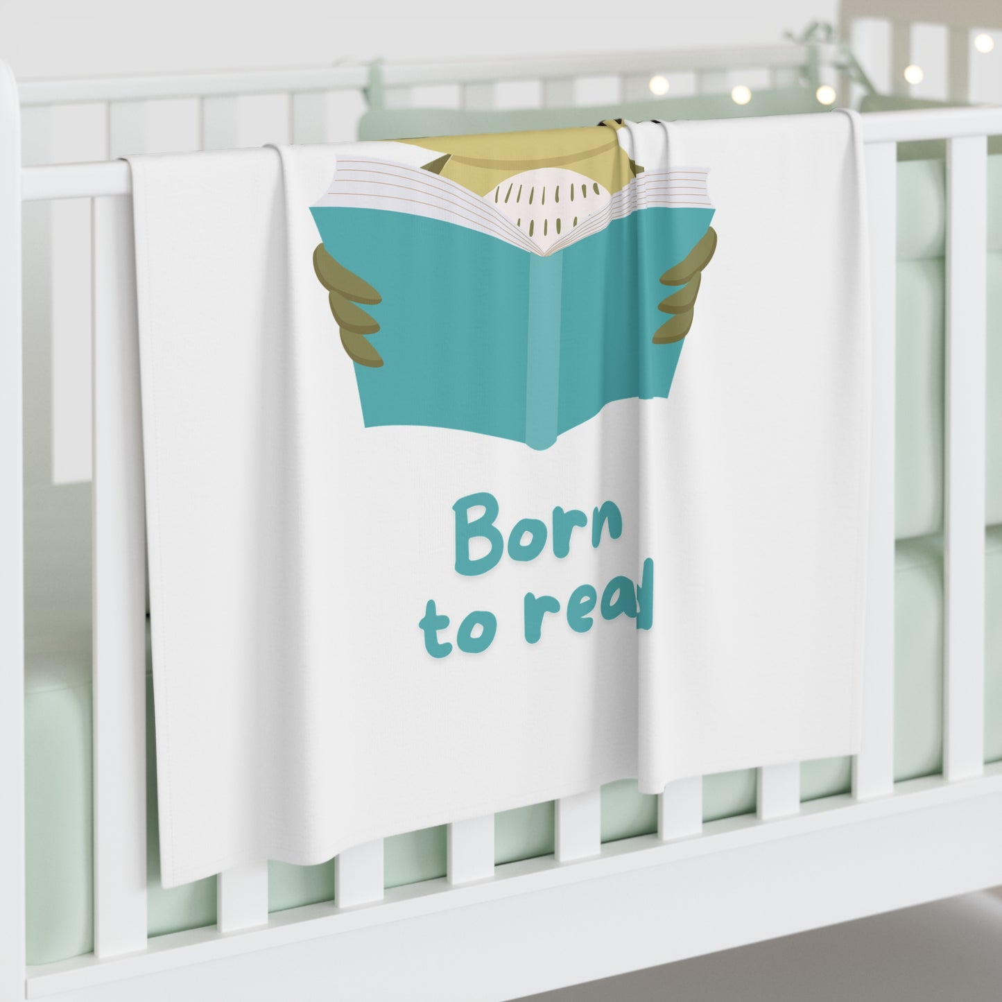 Cozy Baby Blanket, White