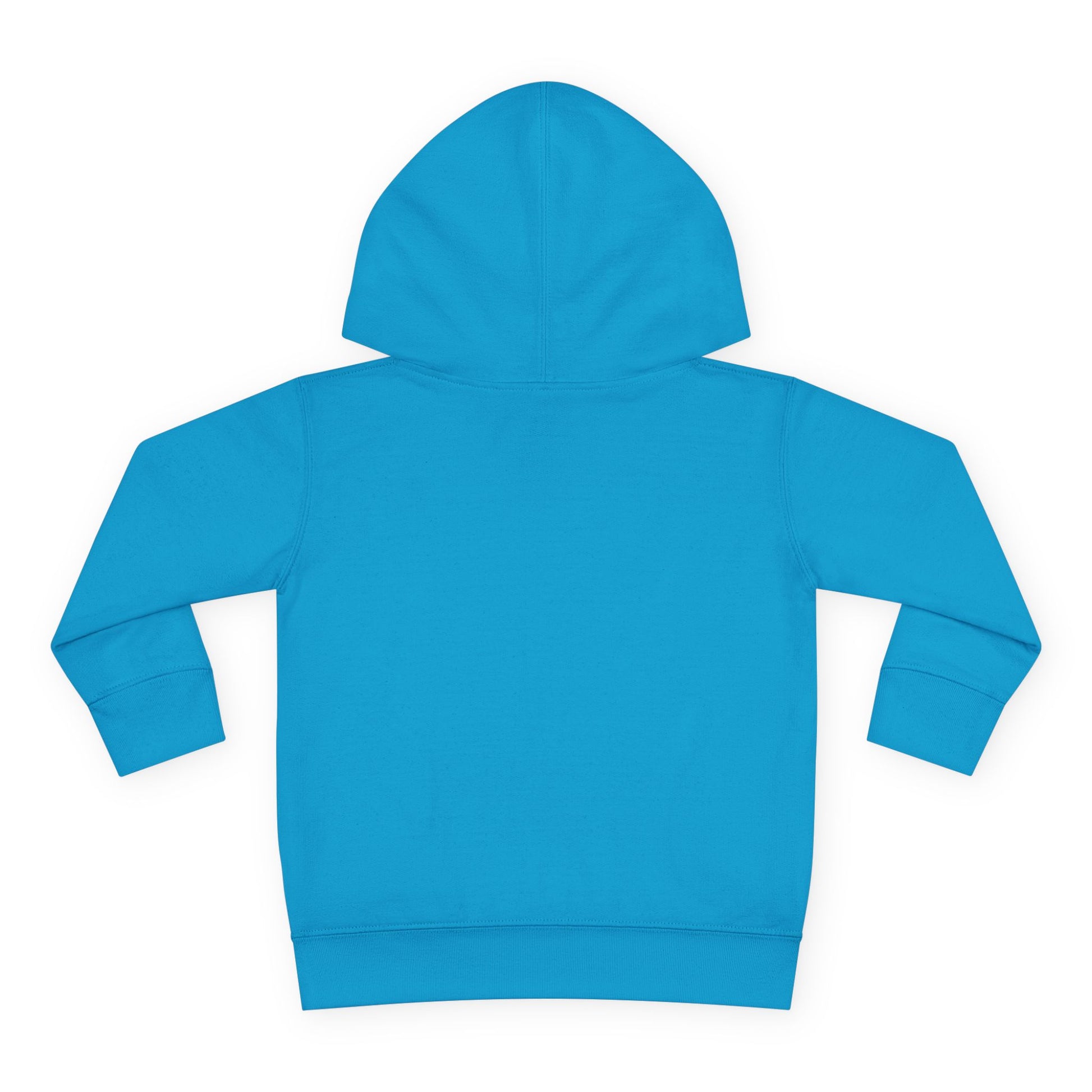 Blue hoodie on a white background