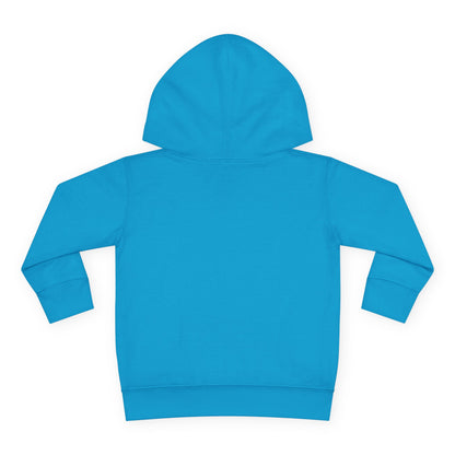 Blue hoodie on a white background