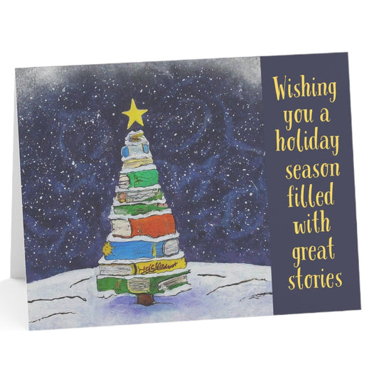 Christmas Card Book Tree (10 pack w/env)