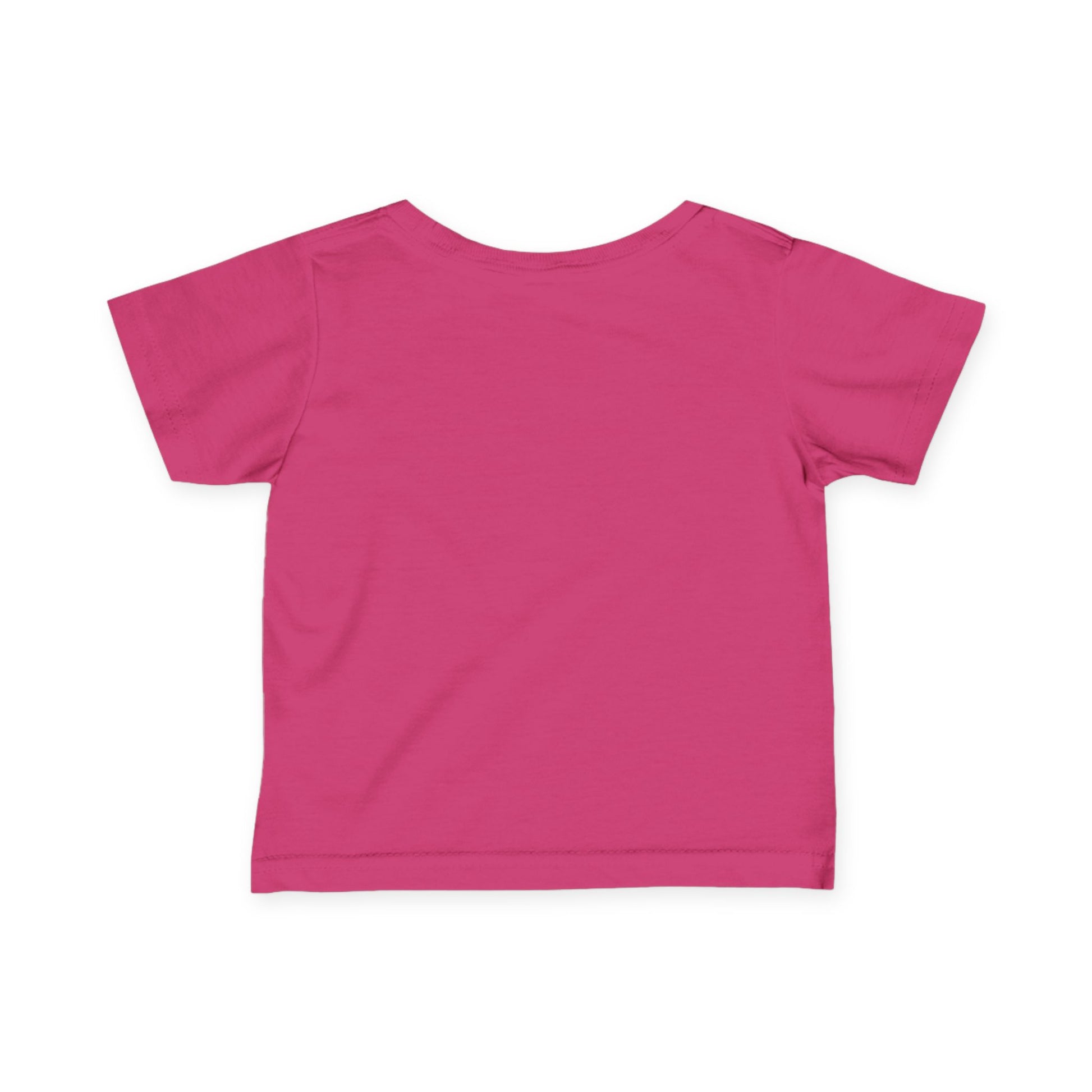 Pink t-shirt on a white background