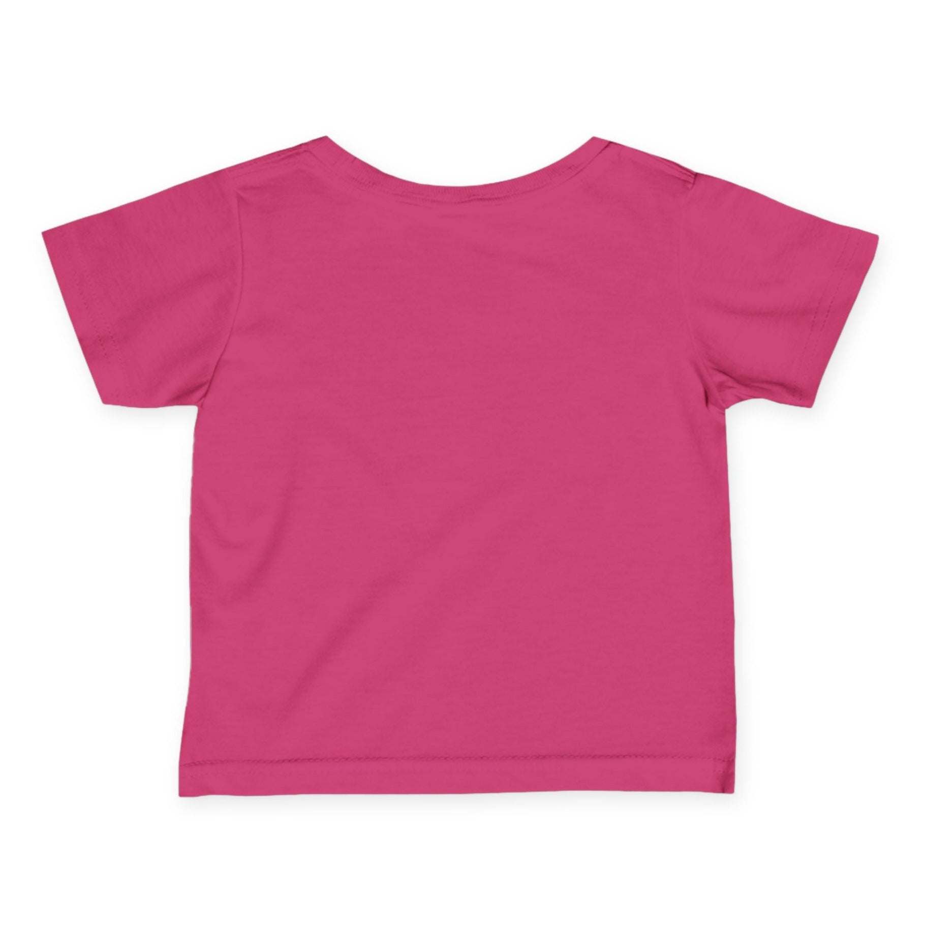 Pink t-shirt on a white background