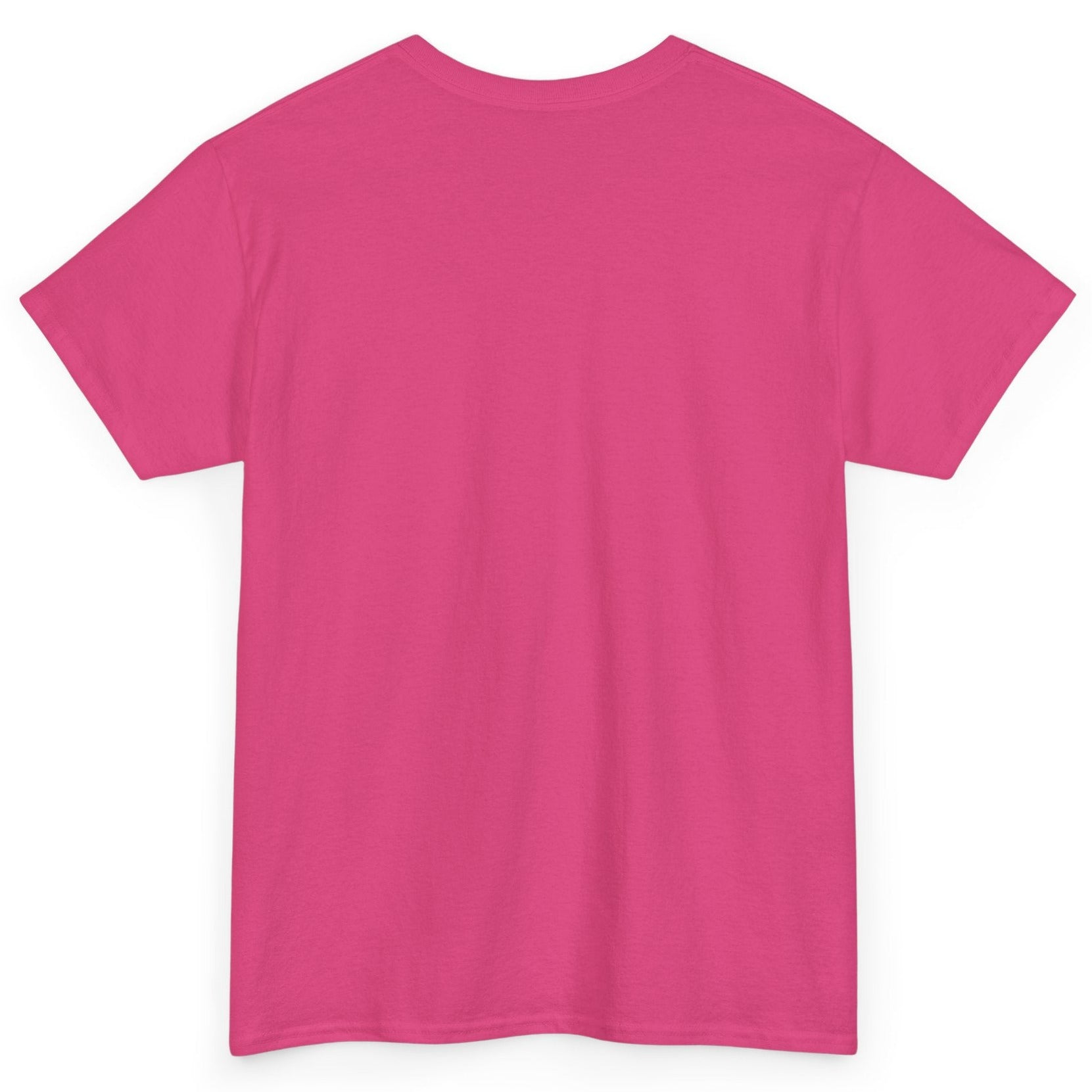 Pink t-shirt on a white background