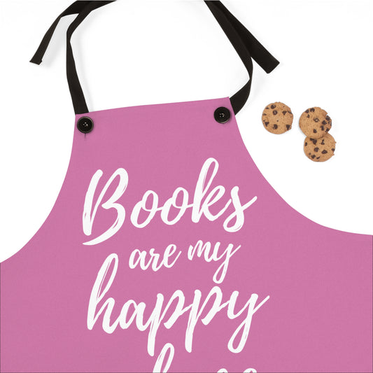 Book Lovers Apron (pink)