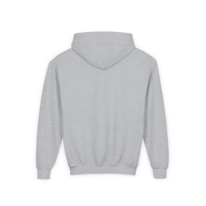 Gray hoodie on a white background